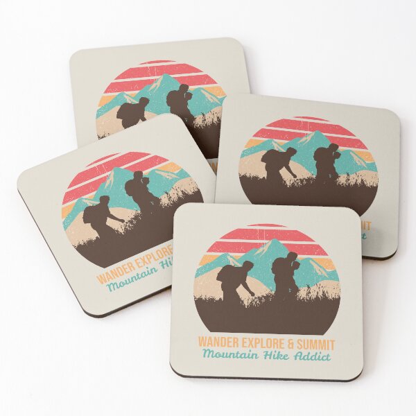 Item preview, Wander Explore Summit Mountain Hike Addict designed and sold by TropicalDesigna.