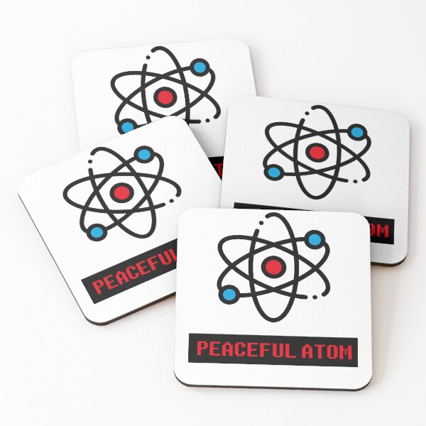 Item preview, peaceful atom designed and sold by NIKOMI STUDIO.