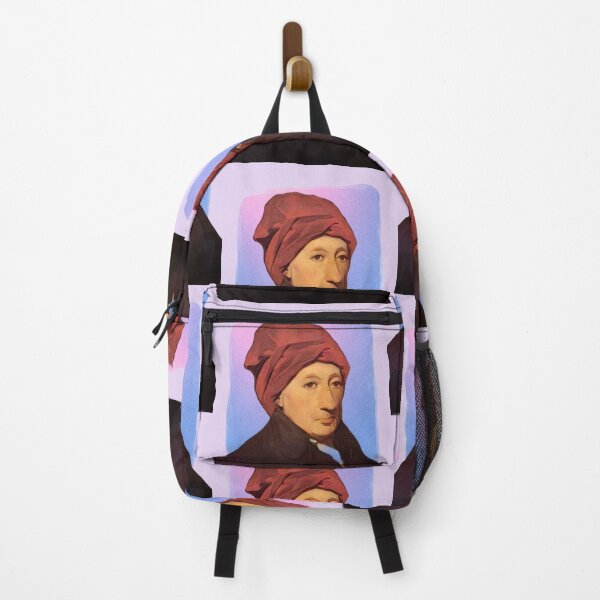 Item preview, Scottish Philosopher Thomas Reid - purple pink - illustration designed and sold by Litstoy.