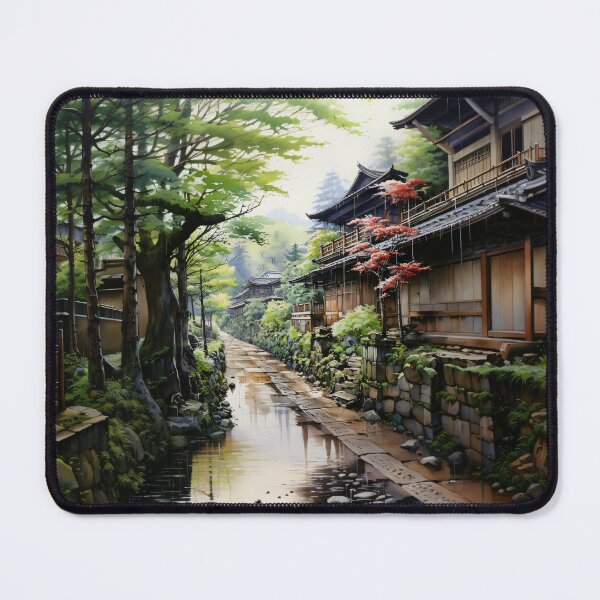Item preview, Japanese Streets - Japanese Landscape During the Edo Period designed and sold by solrevolver.