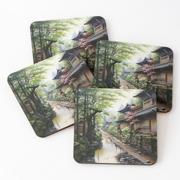 Item preview, Japanese Streets - Japanese Landscape During the Edo Period designed and sold by solrevolver.