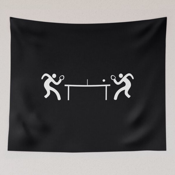 Item preview, Ping Pong Table Tennis Stick Figures Pingpong   	 designed and sold by bhfsmjufbps40.