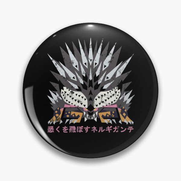 Item preview, Monster Hunter World Iceborne Ruiner Nergigante Kanji designed and sold by GeorgesJoubert.