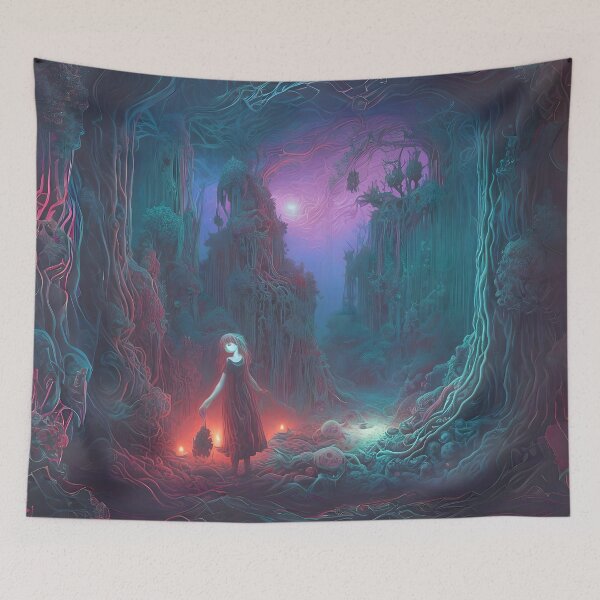 Item preview, Dreamy liminal anemoia painting designed and sold by ArthurVandelay.