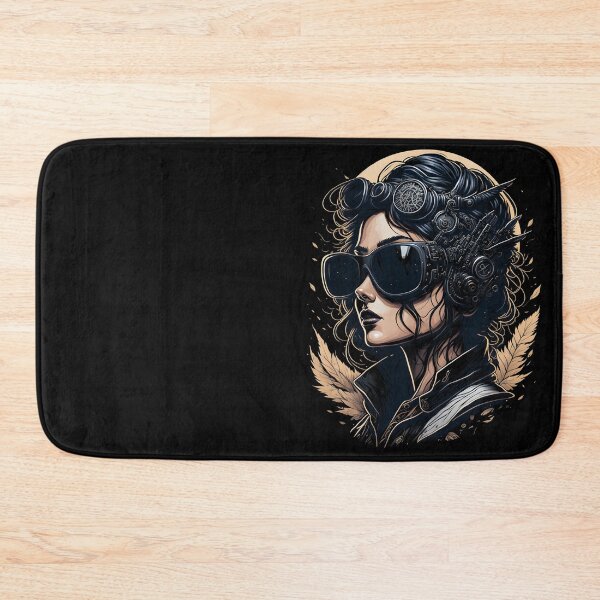 Item preview, Female Steampunk Aviator Portrait designed and sold by SoccaTamam.