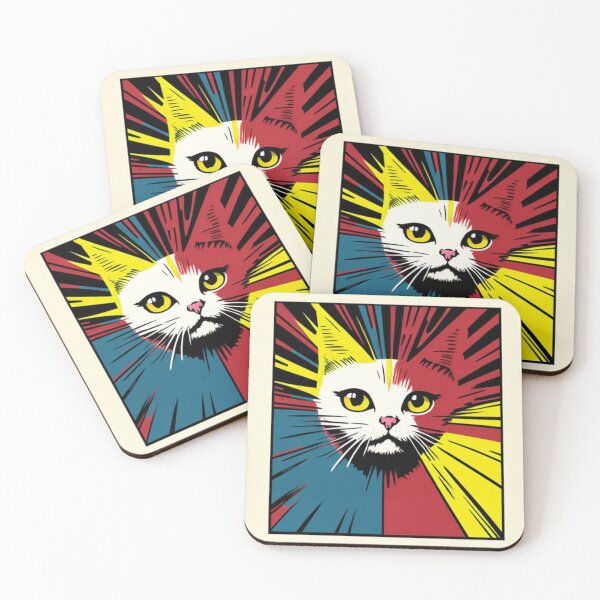 Item preview, pop cat designed and sold by SerafinDesign.