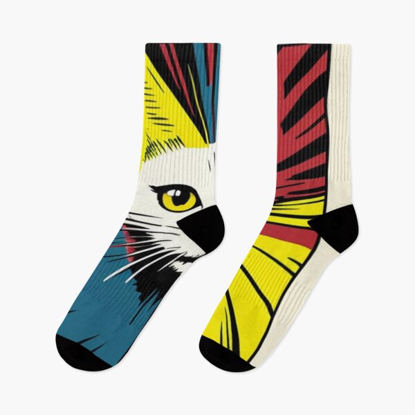 Item preview, pop cat designed and sold by SerafinDesign.