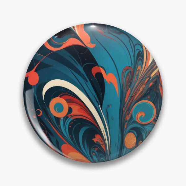 Item preview, #4 "Bold Swirls: Unveiling Creative Artwork with Inspired Designs" designed and sold by CyberCollective.