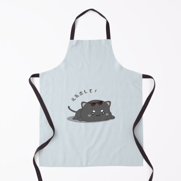 Item preview, Cheer Up! Genki dashite! - Caffeine Addicted Neko Kurosan  designed and sold by sasyaarts.