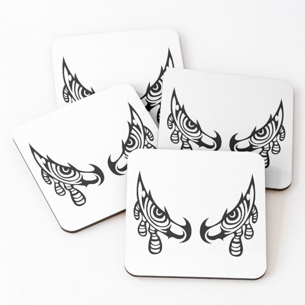Item preview, Abstract tribal tattoo with eye concept No. A35 designed and sold by BlackArtProject.