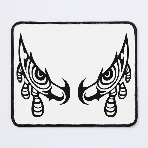 Item preview, Abstract tribal tattoo with eye concept No. A35 designed and sold by BlackArtProject.