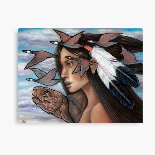 Item preview, Sky Woman Iroquois Mother Goddess designed and sold by MoonSpiral.