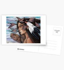Sky Woman Iroquois Mother Goddess Postcards