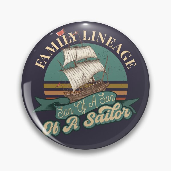 Item preview, Vintage Family Lineage Of Sailors - Son Of A Son Of A Sailor Ideal Gift Idea To Yourself Or Grandson designed and sold by SimpleAndGreat.