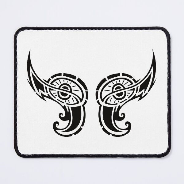 Item preview, Abstract tribal tattoo with eye concept No. A37 designed and sold by BlackArtProject.