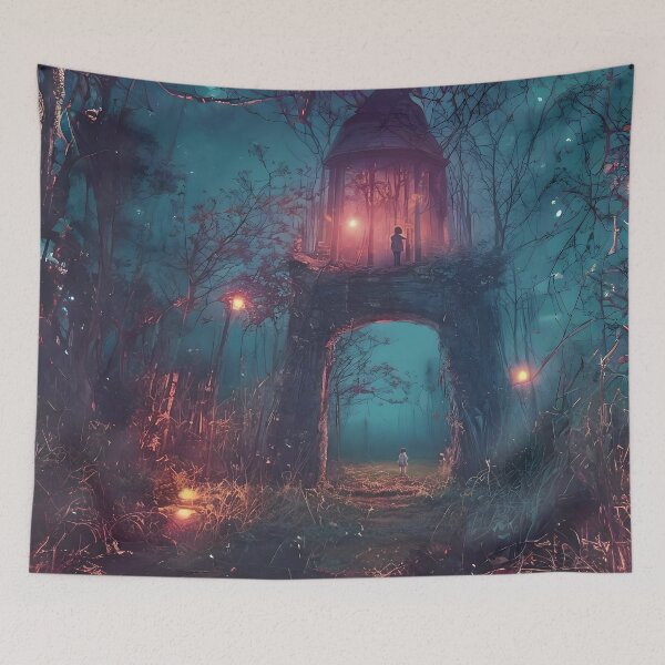 Item preview, Dreamy liminal anemoia painting designed and sold by ArthurVandelay.