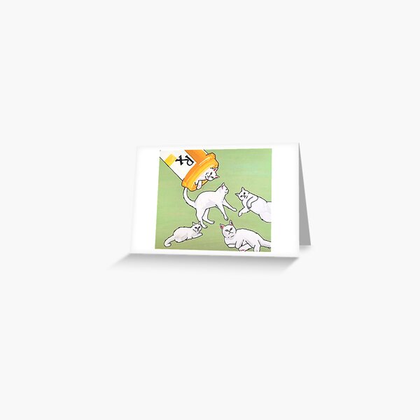 RX for Happiness _ Green Greeting Card