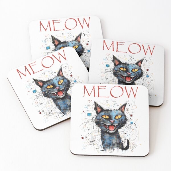 Item preview, MEOW happy Cat designed and sold by Dahlann.