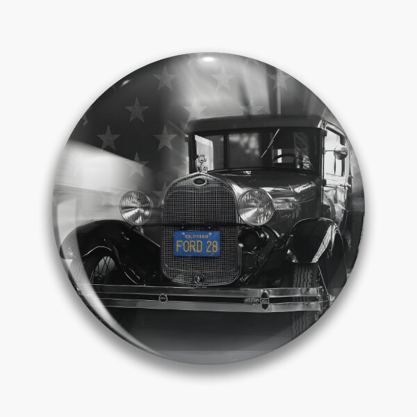 Aperçu de l'œuvre 1928 Ford Model A, noir et blanc Top duo créée et vendue par pradasdemtrep.