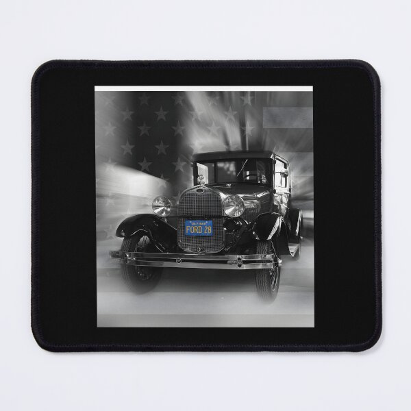 Aperçu de l'œuvre 1928 Ford Model A, noir et blanc Top duo créée et vendue par pradasdemtrep.