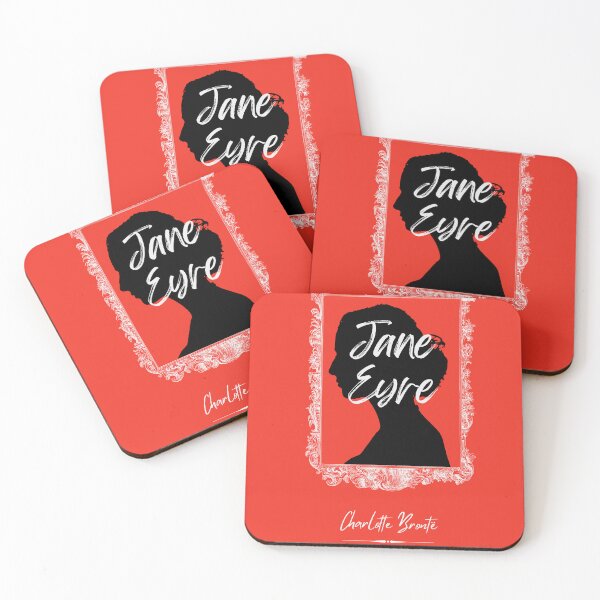 Item preview, Jane Eyre - Charlotte Bronte -red- Book cover  designed and sold by Novelnook.