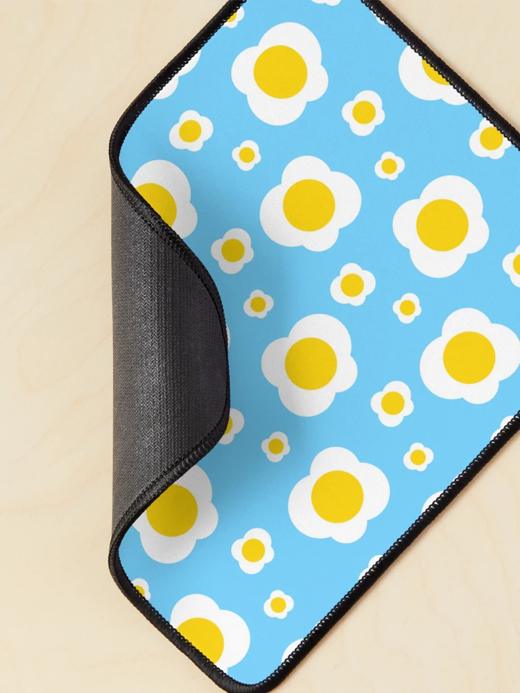 Thumbnail 2 of 5, Mouse Pad, fried eggs pattern designed and sold by NIKOMI STUDIO.