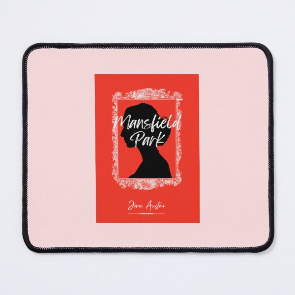 Item preview, Mansfield Park - Jane Austen -red- Book cover  designed and sold by Novelnook.