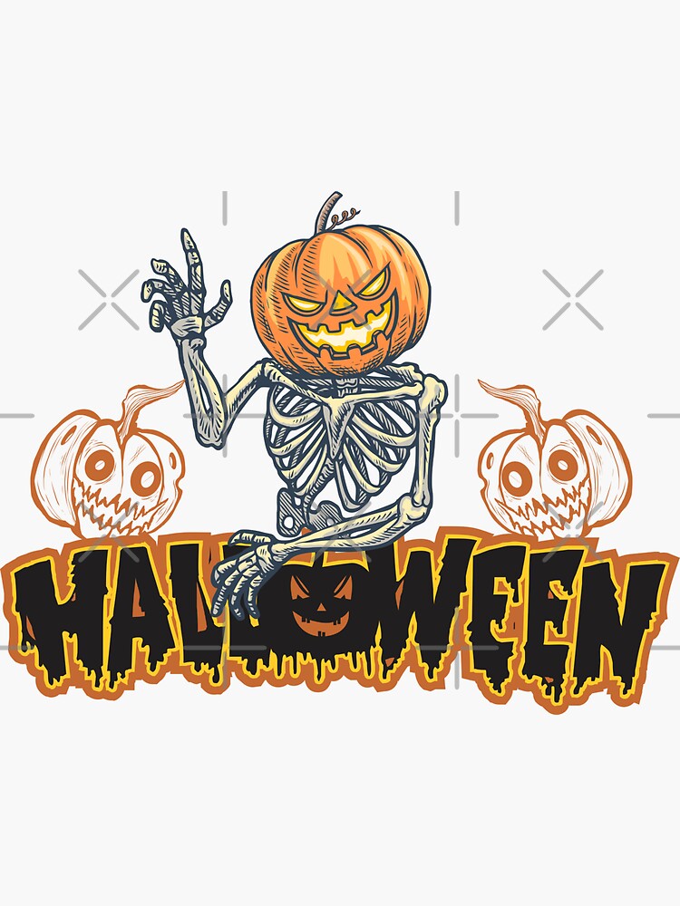 Halloween Spooky Sticker - Halloween Spooky Creepy - Discover