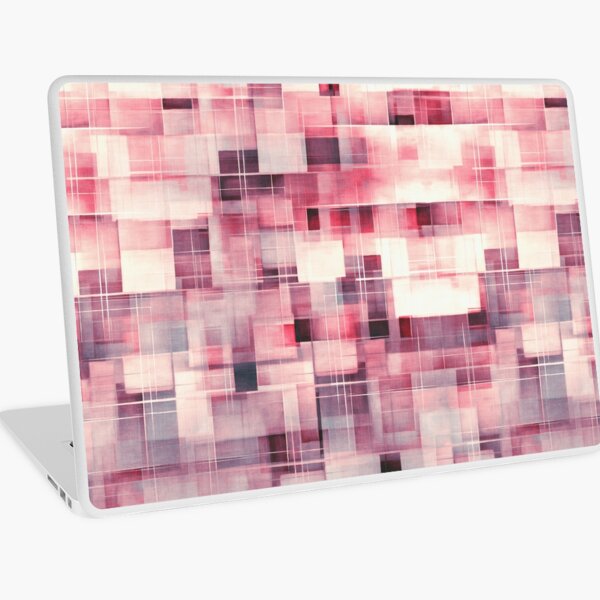 Item preview, Plaid déconstruit abstrait de cubes et de lignes de baies et de crème designed and sold by micklyn.