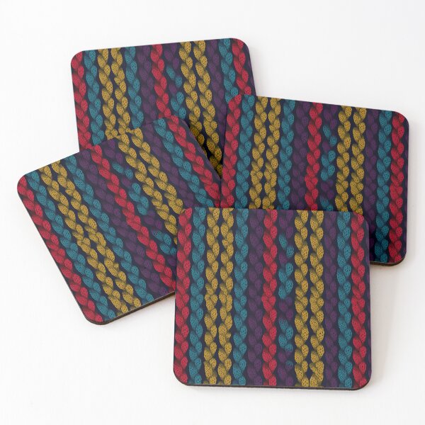 Item preview, Wintery modern design reminiscent of a knitted pattern designed and sold by Pflugart.