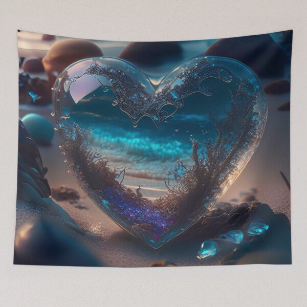 Item preview, Beach Heart designed and sold by WaryTales.
