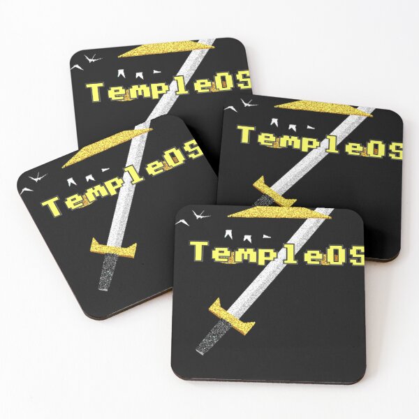 Item preview, TempleOS Logo Pure Essential T-Shirt designed and sold by EarlSchamberger.