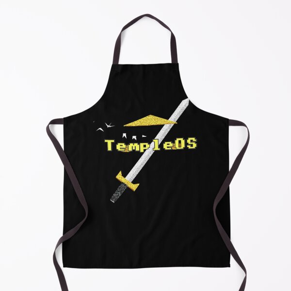 Item preview, TempleOS Logo Pure Essential T-Shirt designed and sold by EarlSchamberger.