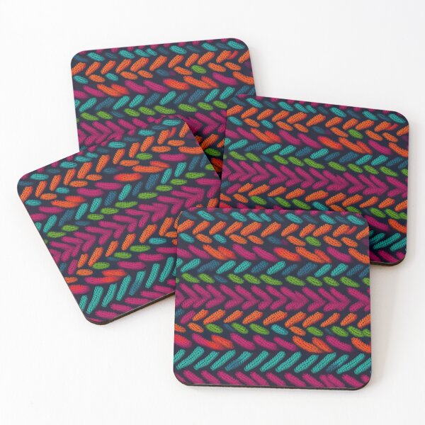 Item preview, Wintery modern design reminiscent of a knitted pattern designed and sold by Pflugart.