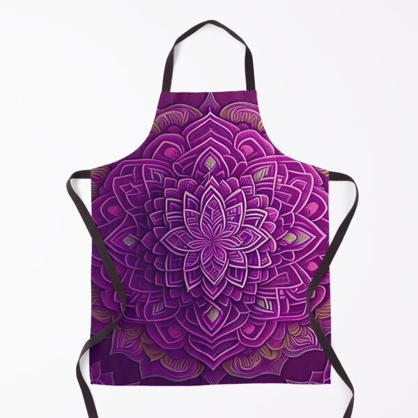 Item preview, Harmony of Pink Ombre Mandala - Serene Art Print for Mindful Spaces designed and sold by Dshoppin.