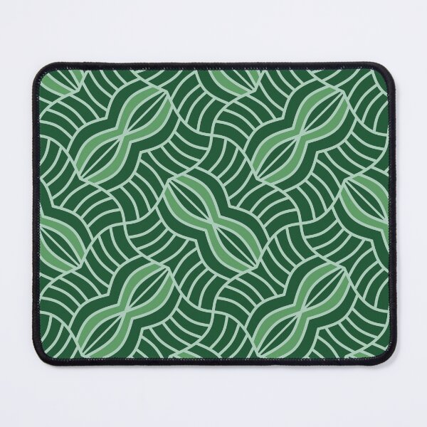 Item preview, Geometric pattern in green designed and sold by BelleundBeau.