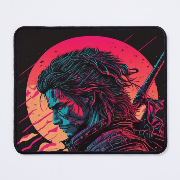 Item preview, Synthwave Warrior Samurai  designed and sold by ToxicDisign.