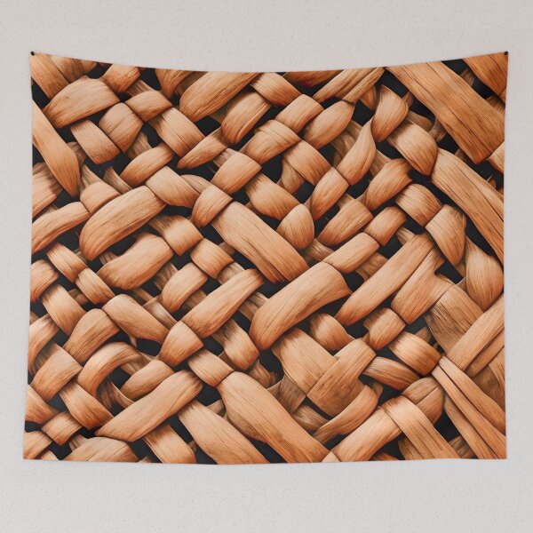 Item preview, woven wooden pattern in natural design designed and sold by Rostislav Bouda.