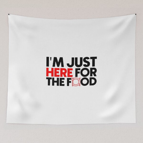 Item preview, I'm just here for the food designed and sold by Bigilyy.
