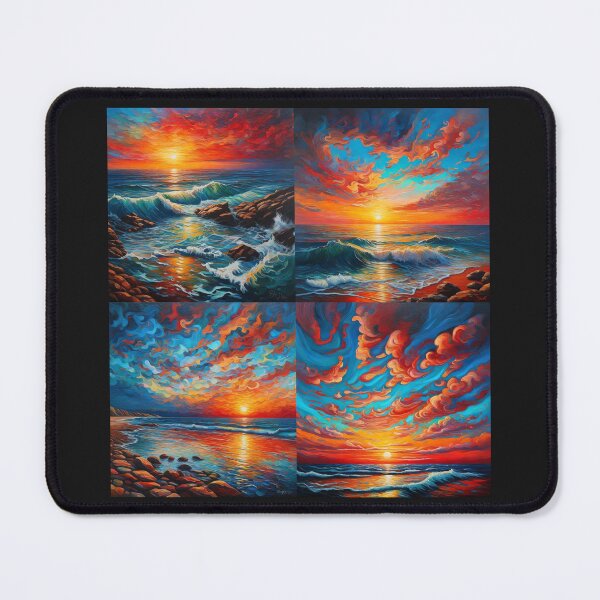 Item preview, Stunning Ocean Sunsets Collage designed and sold by kamilamonikazu.