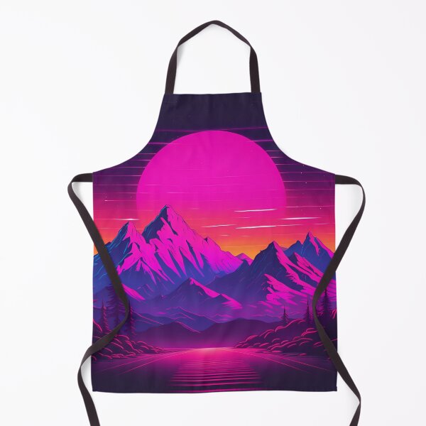 Item preview, Synthwave Mountains designed and sold by LIOPRINTS.