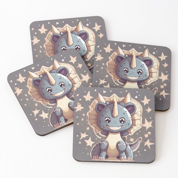 Item preview, A cute Triceratops designed and sold by dylanwong.