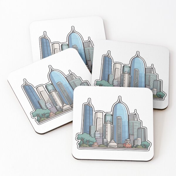 Item preview, Busan Skyline: K-pop Dream designed and sold by Places On Earth.