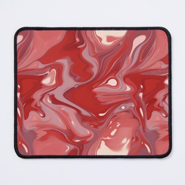 Item preview, 3D Light Red Fluid Seamless Pattern designed and sold by aweartome.