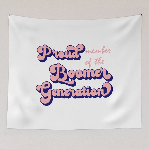 Item preview, Proud Member of the Boomer Generation designed and sold by MimsTees.