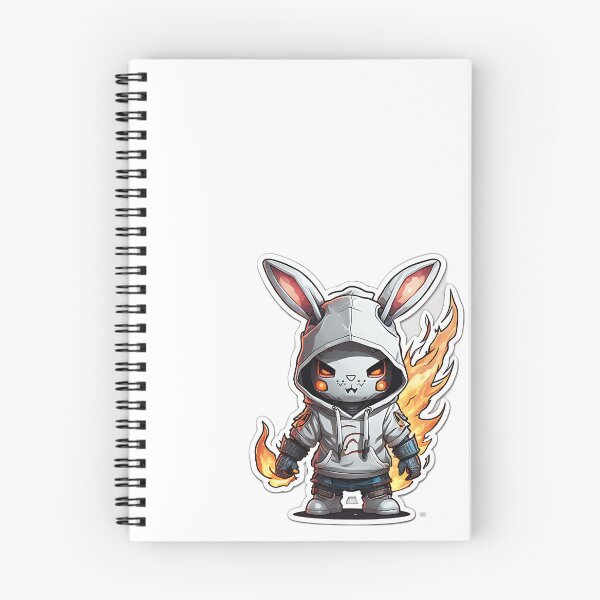 Item preview, Robot Fire Rabbit designed and sold by lullaRBT-Design.