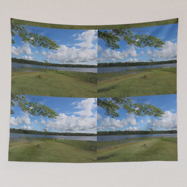 Item preview, beautiful summer beach under blue sky landscape picture designed and sold by naturematters.