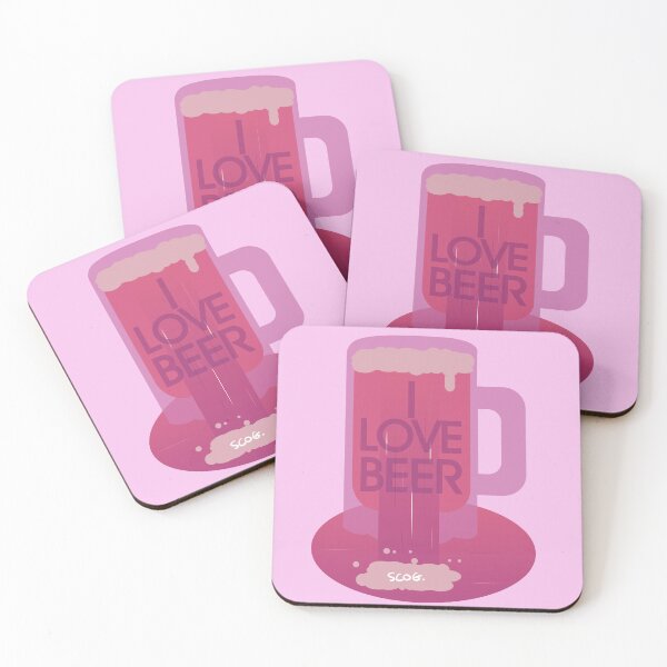 Item preview, I Love Beer designed and sold by ScogScog.