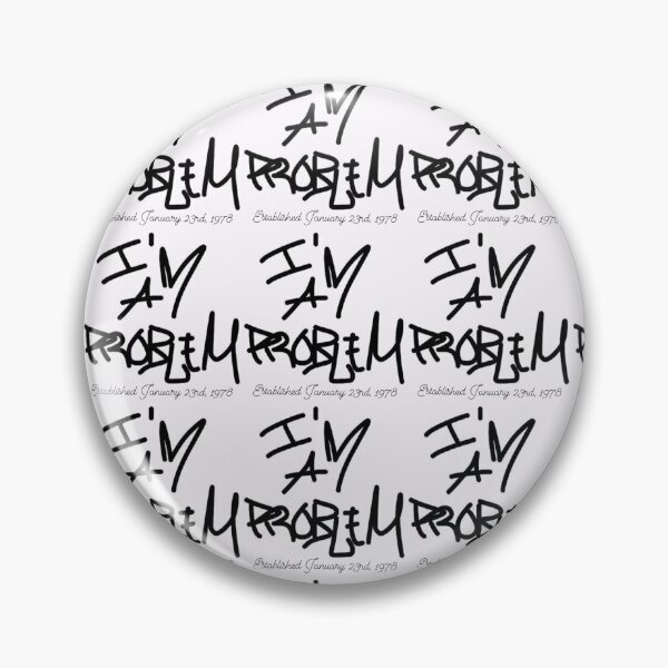 Item preview, BLACK AND WHITE STYLE 2 designed and sold by IMAPROBLEM BRAND CLOTHING BY INFLUENCE GETEM.