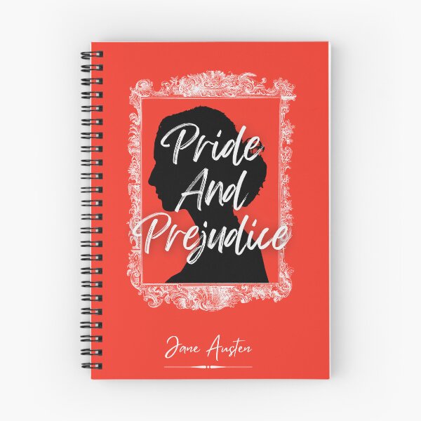 Item preview, Pride and Prejudice - Jane Austen -red- Book cover  designed and sold by Novelnook.